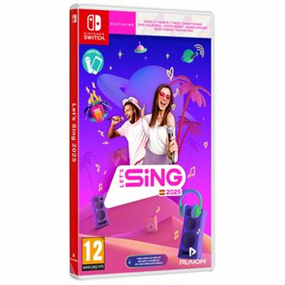 Videospil til Switch Nintendo Lets Sing 2025